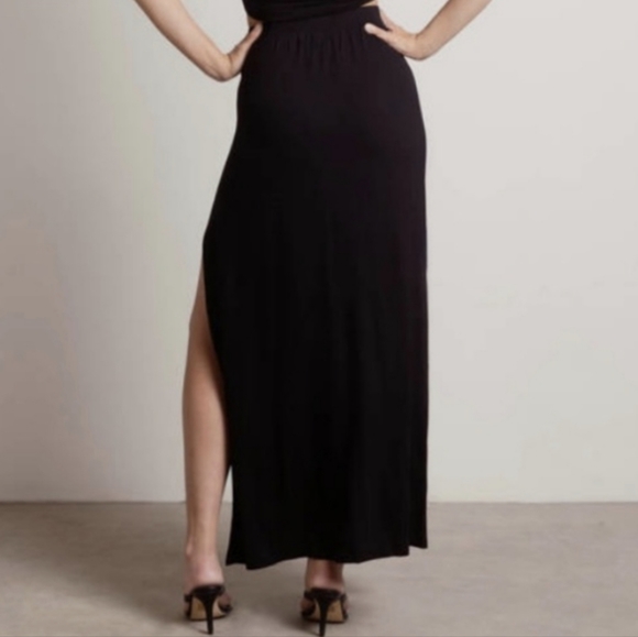 Tobi Slit Maxi Skirt NWT - Picture 2 of 7